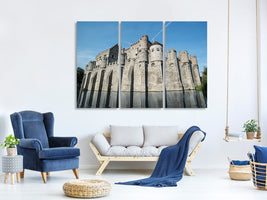 3-piece-canvas-print-castle-gravensteen