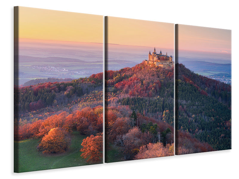 3-piece-canvas-print-golden-autumn-evening
