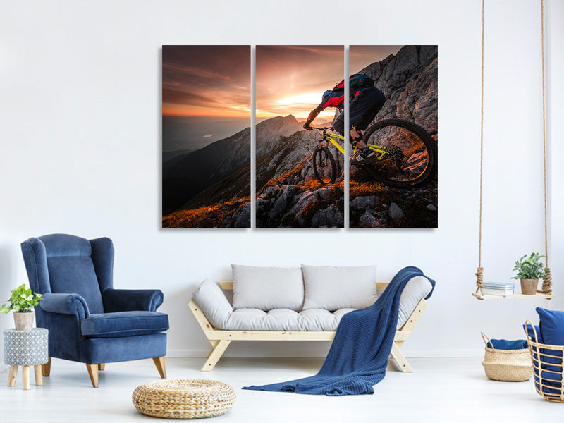 3-piece-canvas-print-golden-hour-high-alpine-ride