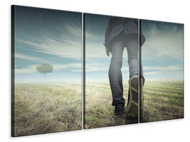 3-piece-canvas-print-long-journey-starts-from-the-first-step
