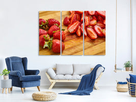 3-piece-canvas-print-sweet-strawberries