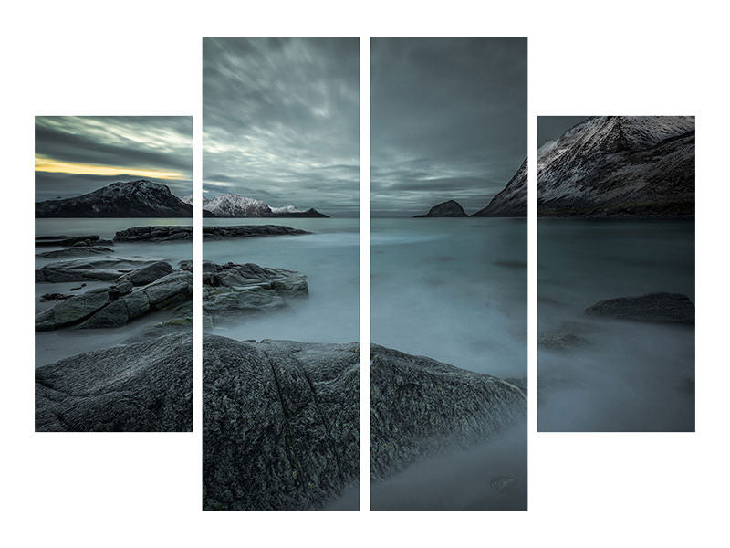 4-piece-canvas-print-a-look-from-the-past-or-from-the-future
