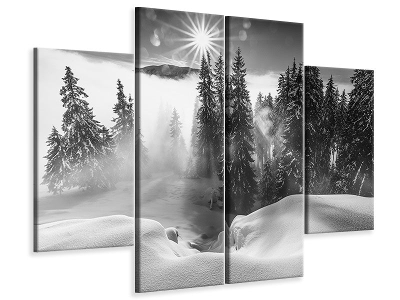 4-piece-canvas-print-a-winter-tale