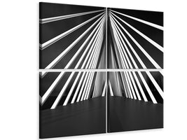 4-piece-canvas-print-big-string-bridge