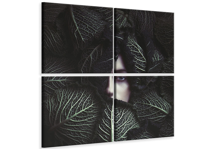 4-piece-canvas-print-cabbage