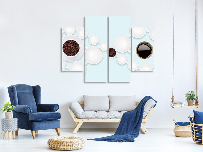 4-piece-canvas-print-coffee-time