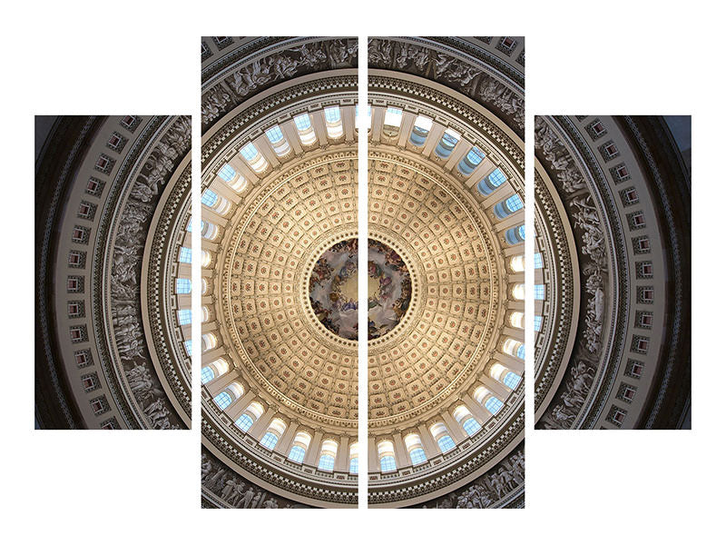 4-piece-canvas-print-dome-washington-dc