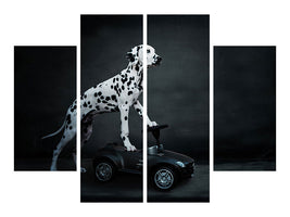 4-piece-canvas-print-his-bobby-car