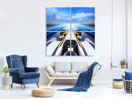 4-piece-canvas-print-in-racecar