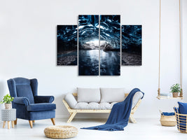 4-piece-canvas-print-into-the-blue