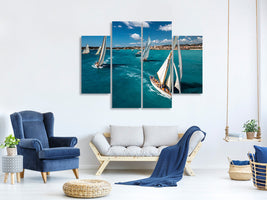 4-piece-canvas-print-race-start