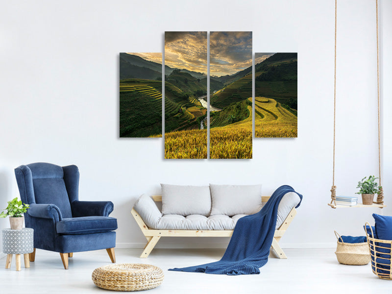 4-piece-canvas-print-riceterrace