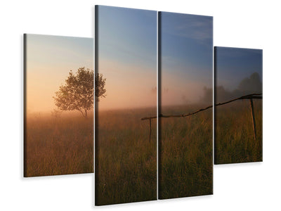 4-piece-canvas-print-the-summer-field