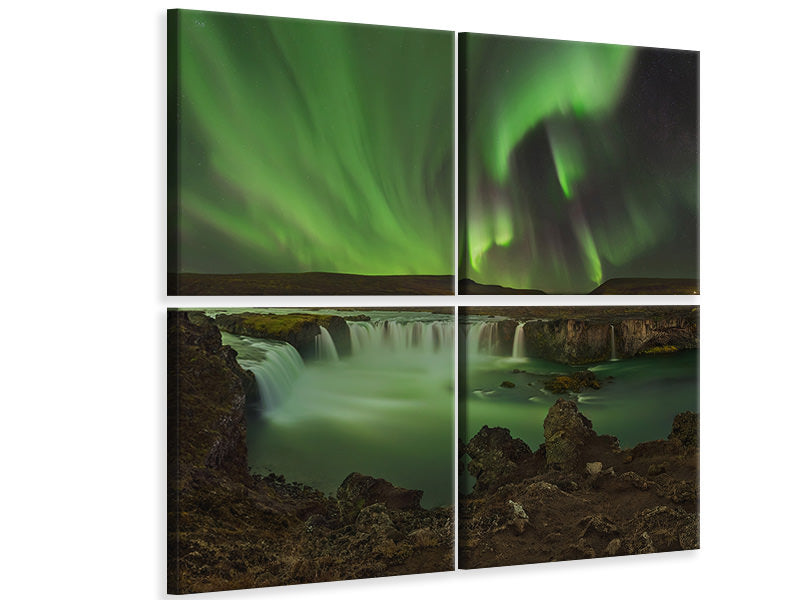 4-piece-canvas-print-waterfall-of-gods