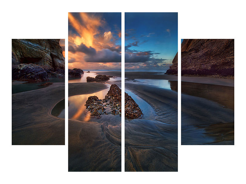 4-piece-canvas-print-when-the-tide-receded