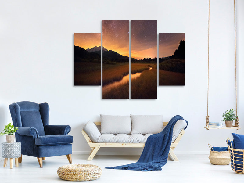 4-piece-canvas-print-zelenci-springs-ii