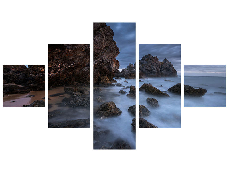 5-piece-canvas-print-by-the-sea