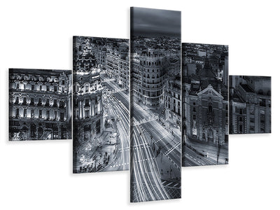 5-piece-canvas-print-madrid-city-lights