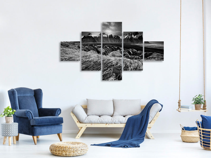 5-piece-canvas-print-stokksnes-dunes-and-mountains
