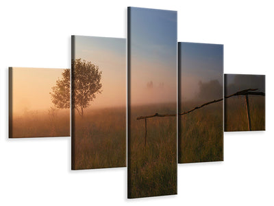 5-piece-canvas-print-the-summer-field