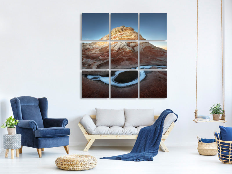 9-piece-canvas-print-alien-planet-ice-pocket