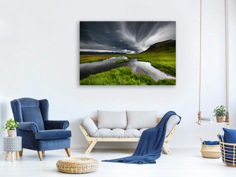 canvas-print-stormy-iceland-lake-x