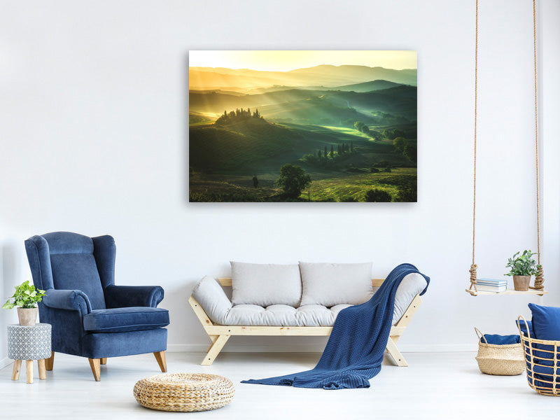 canvas-print-tuscany-val-dorcia-sunrise