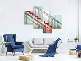 modern-4-piece-canvas-print-new-york-city-loft