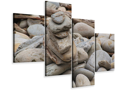 modern-4-piece-canvas-print-stone-stack-xl