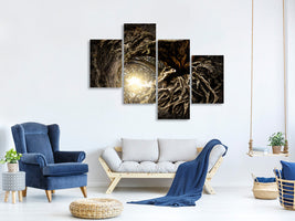 modern-4-piece-canvas-print-under-the-trees