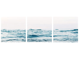 panoramic-3-piece-canvas-print-alone-on-the-beach