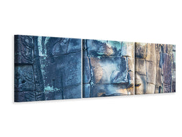 panoramic-3-piece-canvas-print-buddha-in-rock