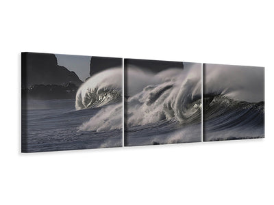 panoramic-3-piece-canvas-print-fascinating-waves