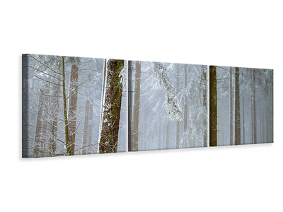 panoramic-3-piece-canvas-print-forest-in-winter