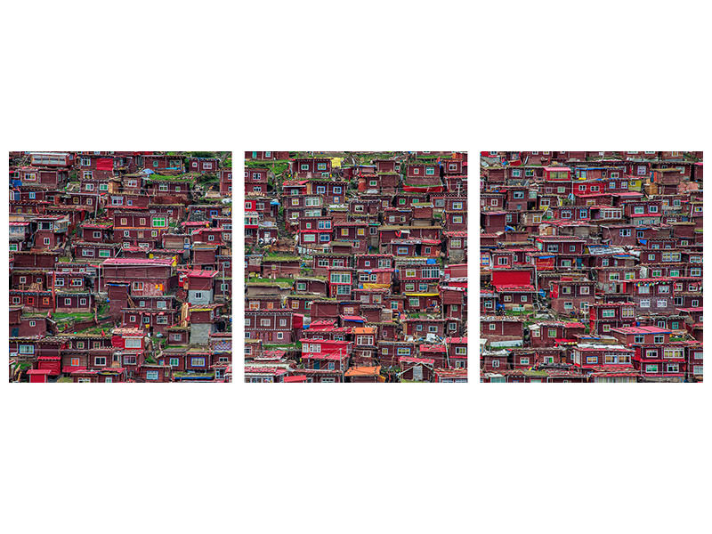 panoramic-3-piece-canvas-print-larung-gar