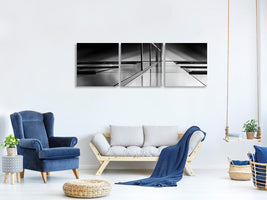panoramic-3-piece-canvas-print-lines-and-reflections