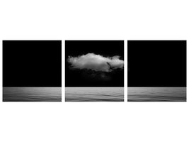 panoramic-3-piece-canvas-print-lonely-cloud