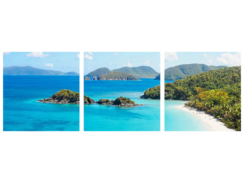 panoramic-3-piece-canvas-print-my-favorite-place-on-the-beach