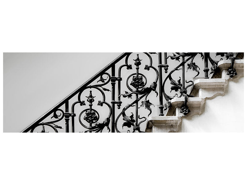 panoramic-canvas-print-forged-handrail