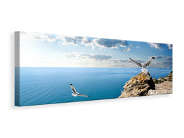 panoramic-canvas-print-the-seagulls-and-the-sea