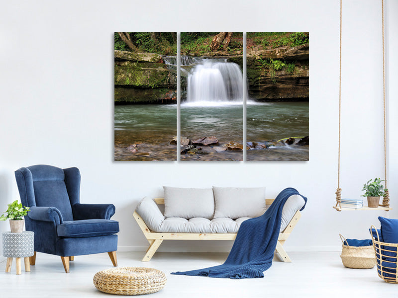 3-piece-canvas-print-best-view-of-the-waterfall