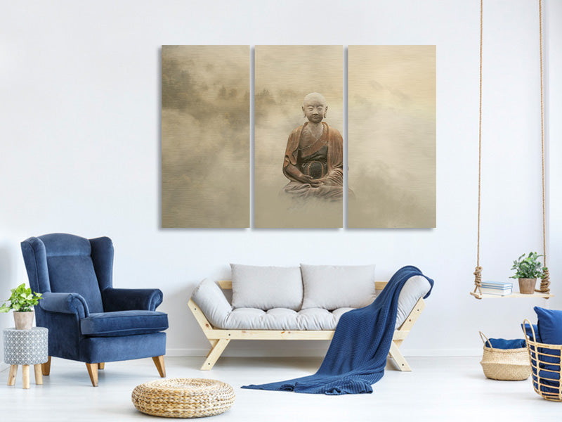 3-piece-canvas-print-buddha-in-the-nebulous-light