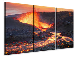 3-piece-canvas-print-la-fournaise-volcano