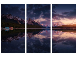 3-piece-canvas-print-maligne-mountains