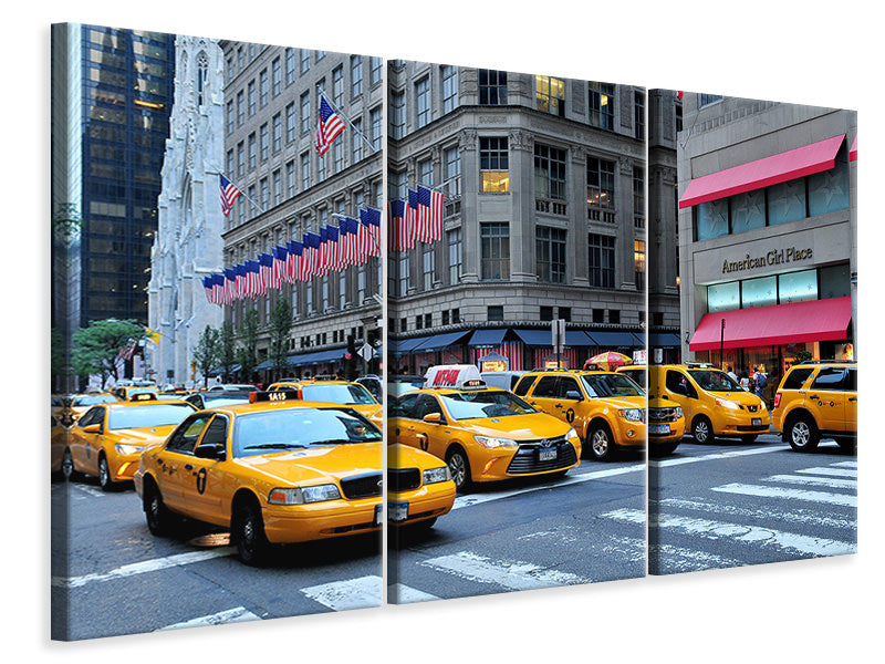 3-piece-canvas-print-manhattan-taxi-please