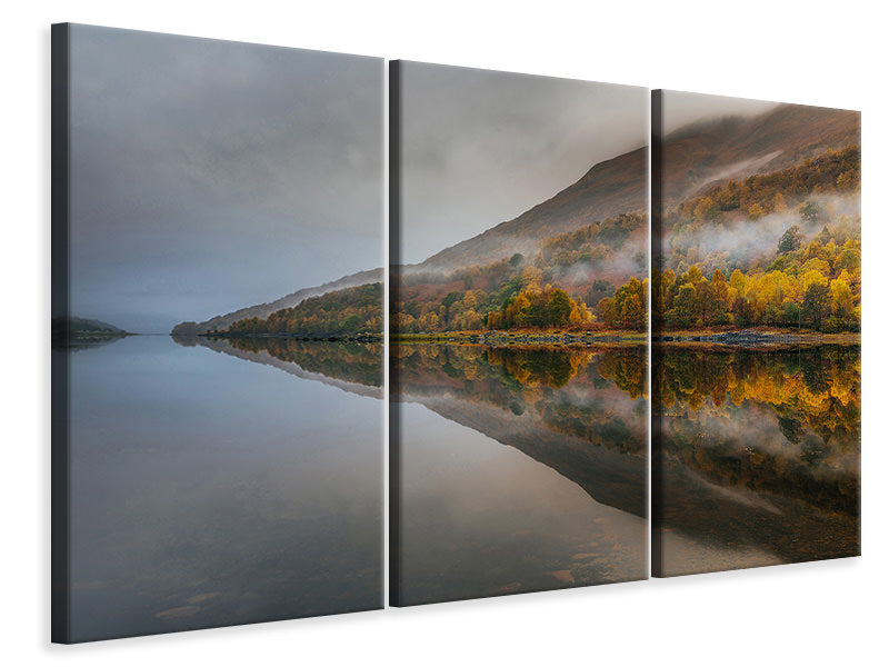 3-piece-canvas-print-misty-loch