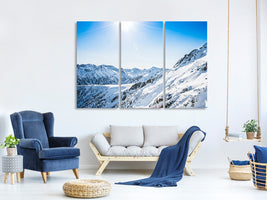 3-piece-canvas-print-mountain-panorama-in-snow
