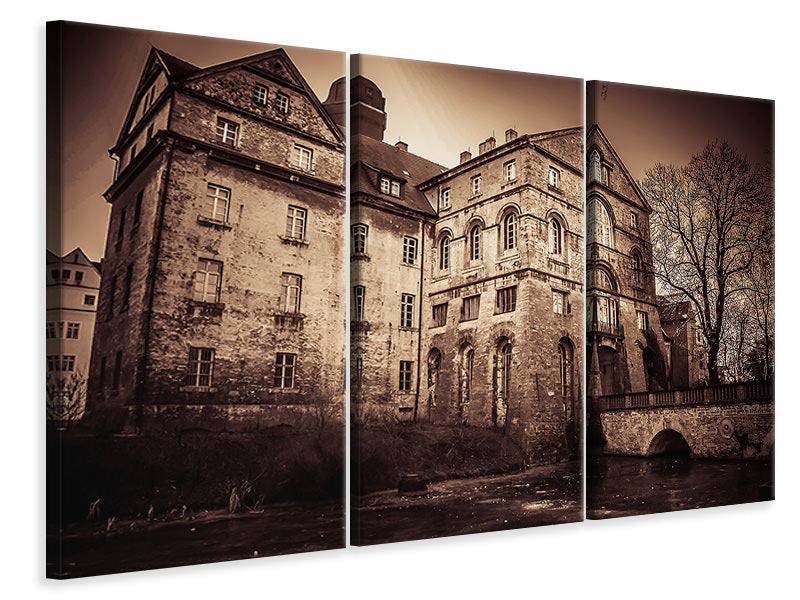 3-piece-canvas-print-mysterious-house