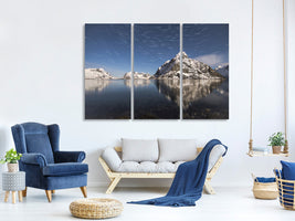 3-piece-canvas-print-reflections-at-the-mountains