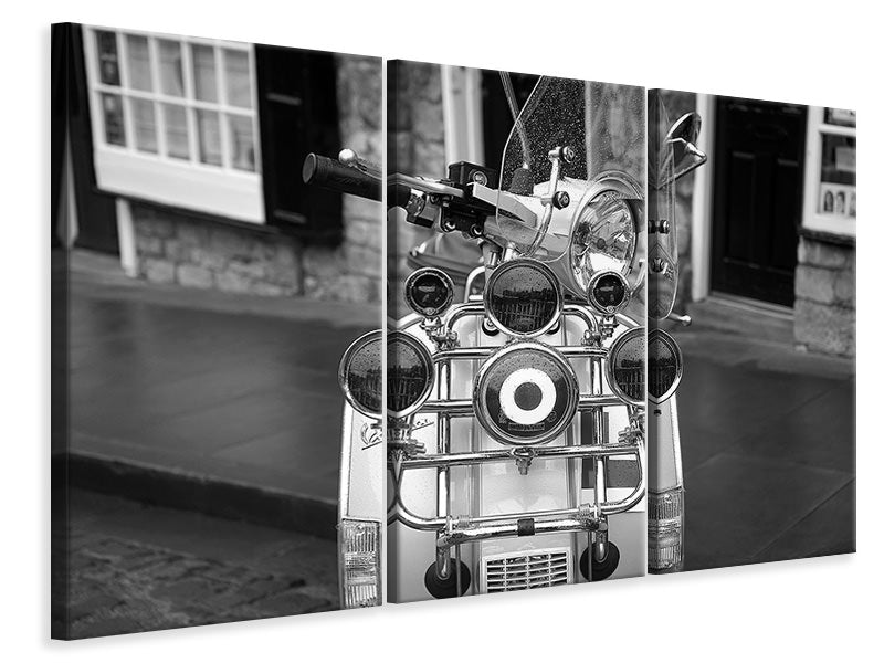 3-piece-canvas-print-retro-scooter